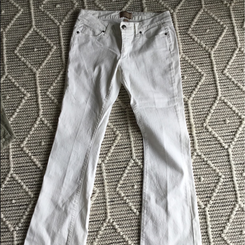 Sz 26 Paige white jeans